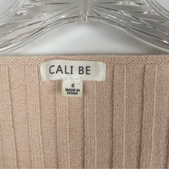 CALI BE Cream Cropped Sweater-Women’s Size Small - Picture 4 of 5